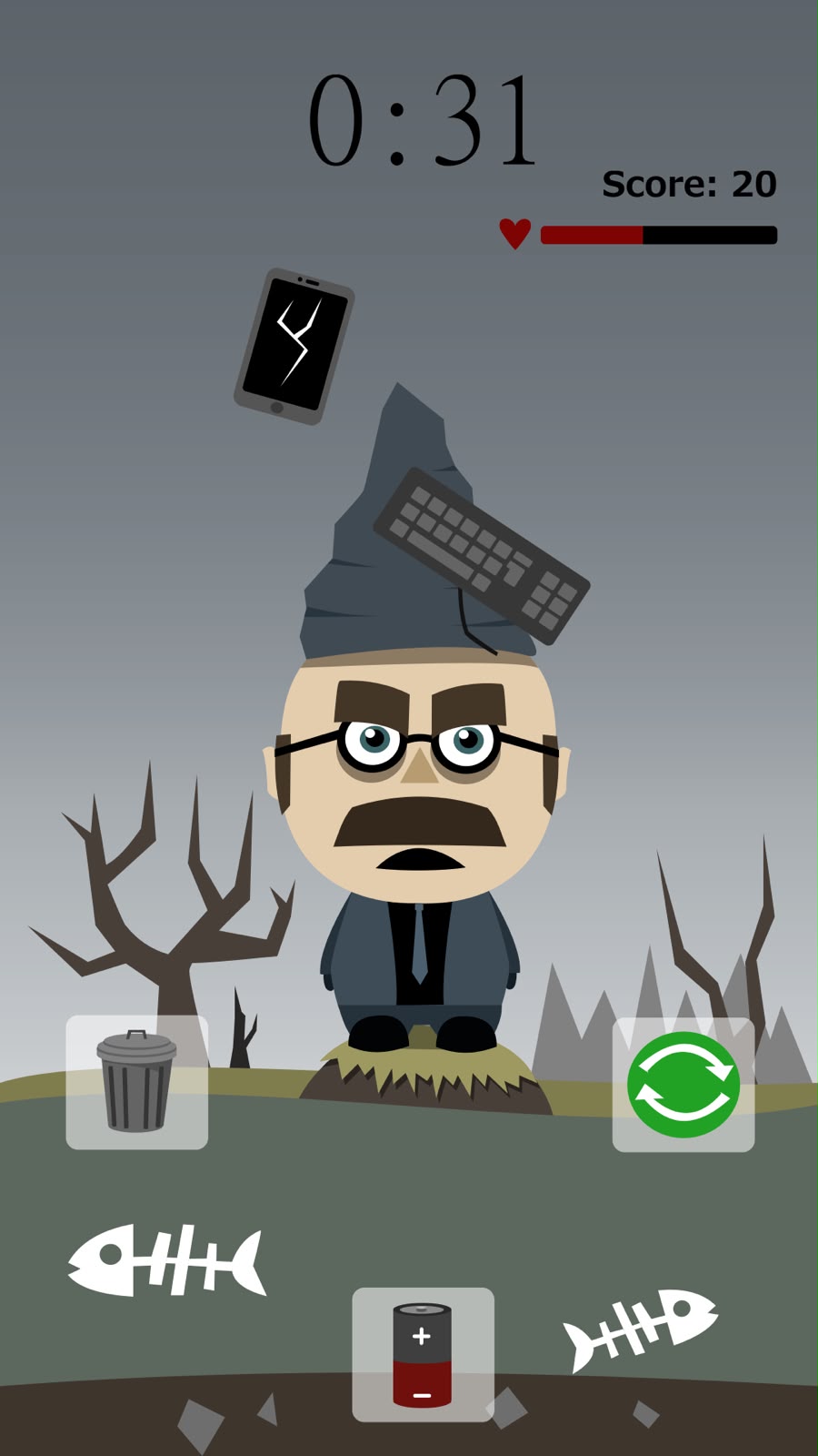 Time Wasted degraded game state